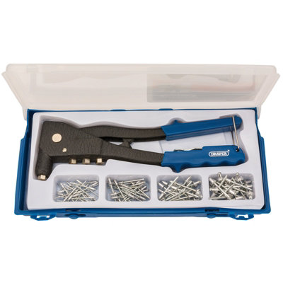 Buy Draper Hand Riveter Kit for Aluminium Rivets 27843 DIY at B&Q