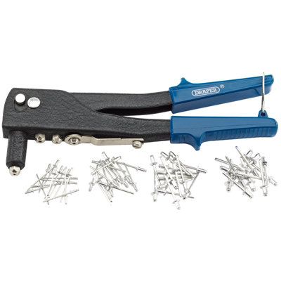 Draper Hand Riveter Kit for Aluminium Rivets 27847
