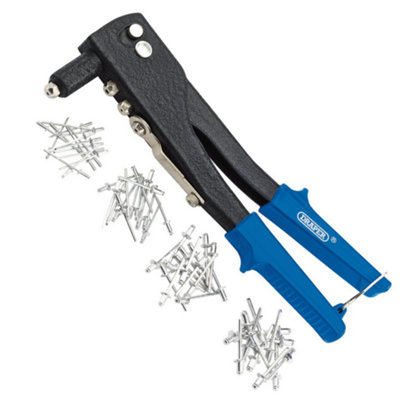 Draper Hand Riveter Kit for Aluminium Rivets 27847