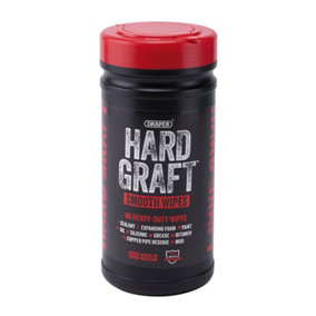 Draper Hard Graft Multipurpose Smooth Wipes (Tub of 80) 12434