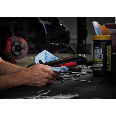 Draper Hard Graft Multipurpose Tuff-Texture Wipes (Tub of 80) 12436 - 3
