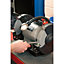 Draper Heavy Duty Bench Grinder with Worklight, 200mm, 550W 05097