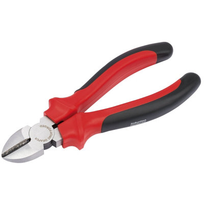 Draper Heavy Duty Diagonal Side Cutter with Soft Grip Handles, 180mm 68302