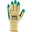 Draper Heavy Duty Latex Coated Work Gloves, Extra Large, Green 82604