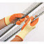 Draper Heavy Duty Latex Coated Work Gloves, Extra Large, Orange 82602