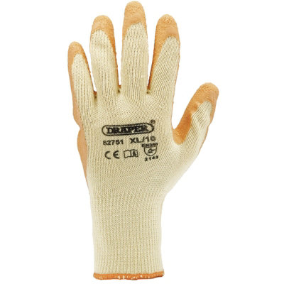 Blackrock Pack Of 6 Thermal Insulated Heavy Duty Latex Coated Gripper Safety Work Gloves Mens Womens Working Grip For Cold Storage Handling Rail Agriculture Building Construction Size Large