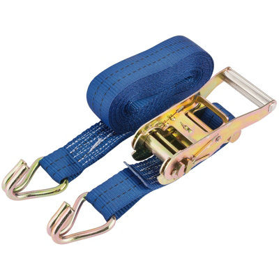 Draper Heavy Duty Ratcheting Tie Down Straps, 6m x 38mm, 750kg 16263