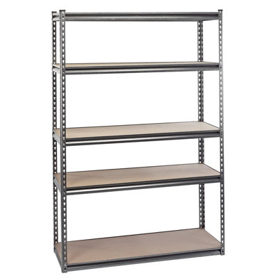 Draper  Heavy-Duty Steel Shelving Unit, 5 Shelves, L1220 x W610 x H1830mm 52958