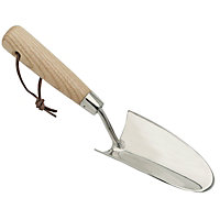 Draper Heritage Stainless Steel Hand Trowel with Ash Handle 99023