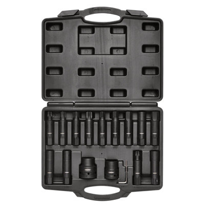 Draper Hex & TX-Star Impact Bit Set in Storage Case, Chrome Molybdenum ...