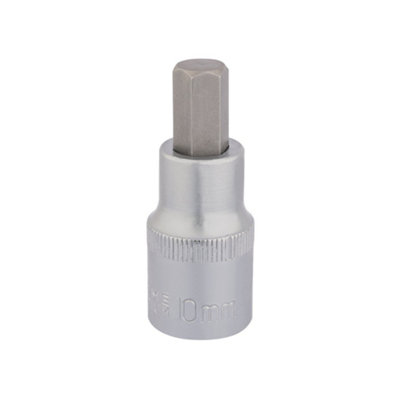 Draper Hexagonal Socket Bits, 1/2" Sq. Dr., 10mm 16303