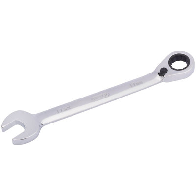 Draper HI-TORQ Metric Reversible Ratcheting Combination Spanner, 17mm 52005