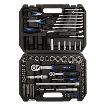 Draper HI-TORQ Metric Socket Set, 1/4