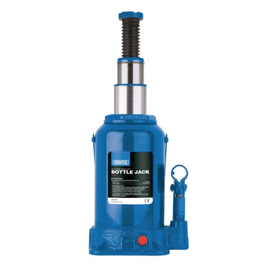 Draper High Lift Hydraulic Bottle Jack, 12 Tonne 13126