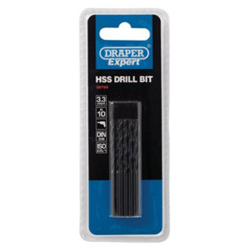 Draper HSS Drill Bit, 3.3mm (Pack of 10) 38799