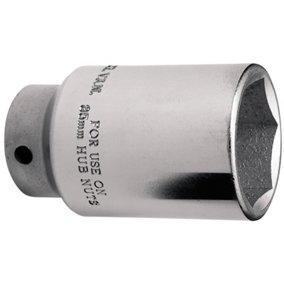 Draper Hub Nut Socket, 1/2" Sq. Dr., 35mm 39047