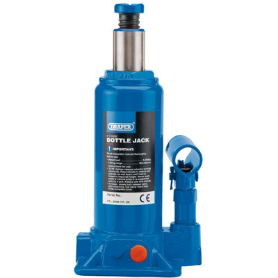 Draper Hydraulic Bottle Jack, 4 Tonne 13066