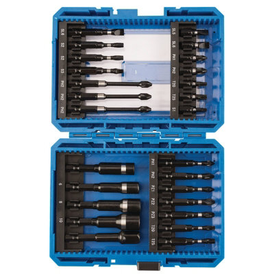 Draper Impact Screwdriver Bit Set 26 Piece 5732 | DIY At B&Q