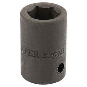 Draper Impact Socket, 1/2" Sq. Dr., 15mm 28470