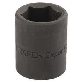 Draper Impact Socket, 1/2" Sq. Dr., 22mm 28529