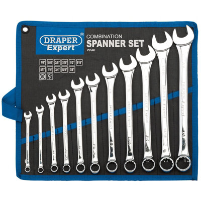 Draper Imperial Combination Spanner Set 11 Piece 29546