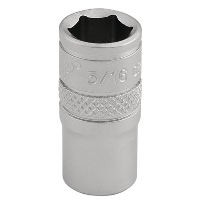 Draper Imperial Socket, 1/4" Sq. Dr., 5/16" 16522