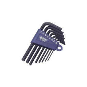 Draper Imperial TKW8A Hex Key Set (Pack of 8) Black/Blue (One Size)