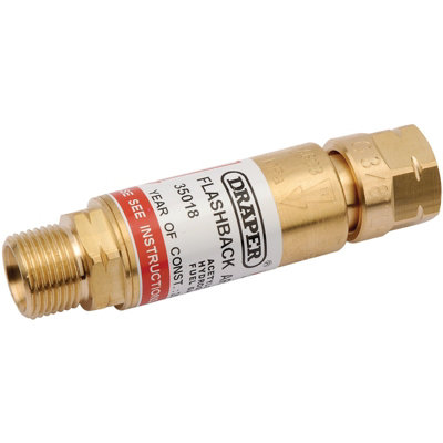 Draper In-Line Fuel Flashback Arrestor 35018