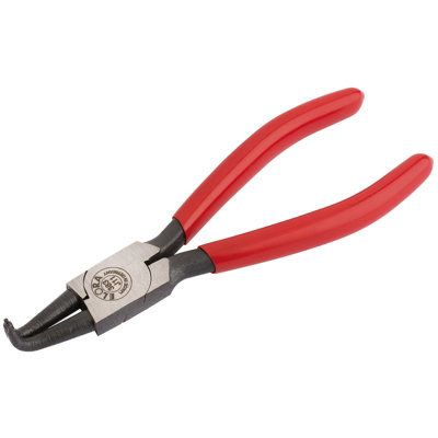 Draper J11 Bent Internal Circlip Pliers, 8 - 25mm 21294