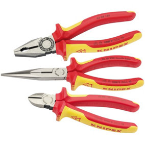 Draper Knipex 00 20 12 VDE Plier Assembly Pack (3 Piece) 44948