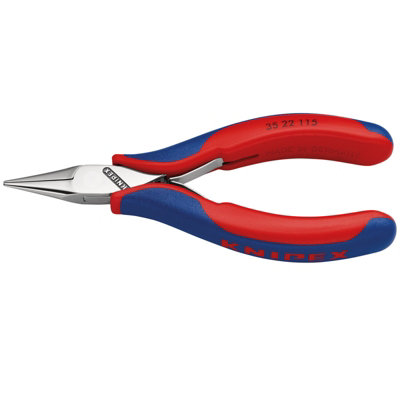 Draper Knipex 35 22 115 Electronics Flat-Round Jaw Pliers, 115mm 27699