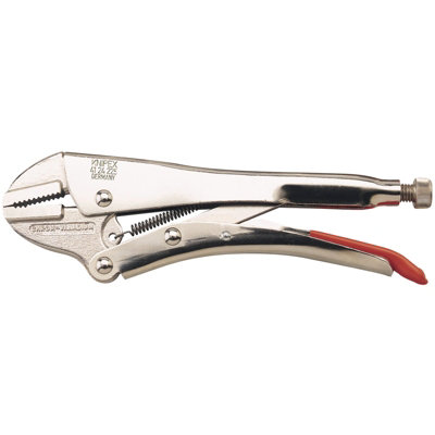 Draper Knipex 41 24 225 Straight Jaw Self Grip Pliers, 225mm 54218