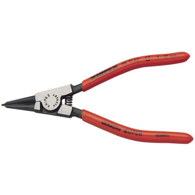 Draper Knipex 46 11 A0 SBE A0 Straight External Circlip Pliers, 3 - 10mm 81022