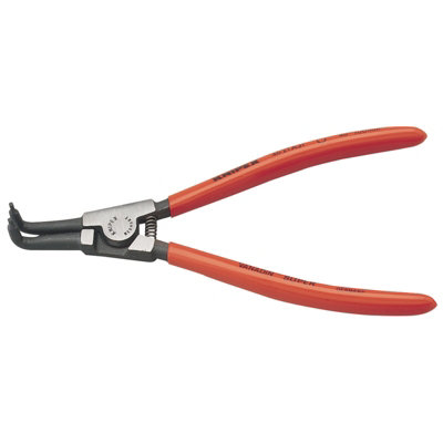 Draper Knipex 46 21 A31 SBE A31 Bent External Circlip Pliers, 40 - 100mm 50754