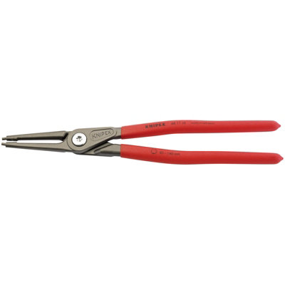 Draper Knipex 48 11 J4 320mm Internal Straight Tip Circlip Pliers, 85 - 140mm Capacity 75081