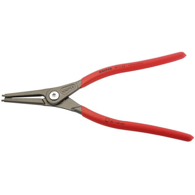 Draper Knipex 49 11 A4 320mm External Straight Tip Circlip Pliers, 85 - 140mm Capacity 75092