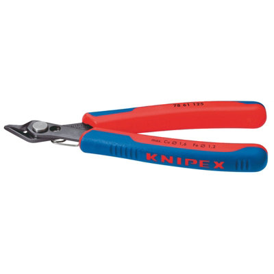 Draper Knipex 78 61 125 SBE Spring Steel Electronics Super-Knips, 125mm 12306