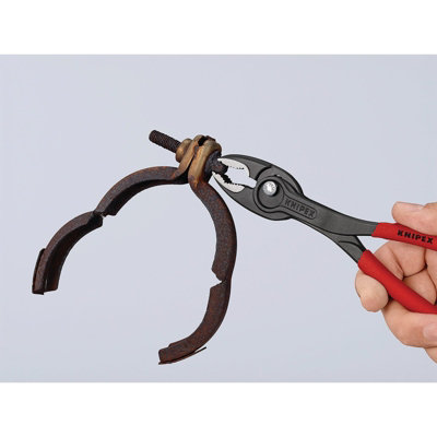 thumbnail image 2 of TwinGrip Slip Joint Pliers PVC Grip 200mm | Rapid Electronics 2 of 13