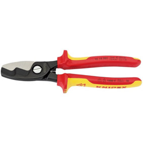 Draper Knipex 95 18 200UKSBE VDE Fully Insulated Cable Shears, 200mm 32023