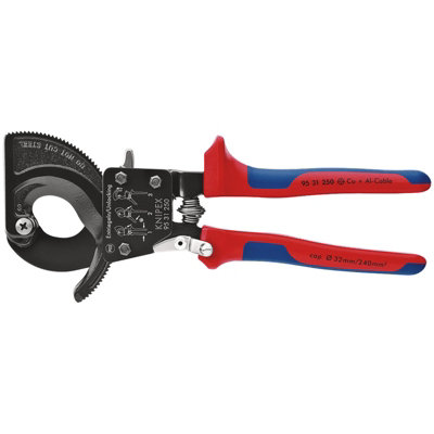 Draper Knipex 95 31 250 Ratchet Action Cable Cutter, 250mm 18555