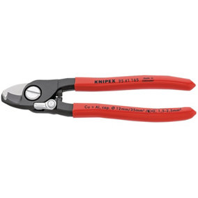 Draper Knipex 95 41 165SBE Copper or Aluminium Only Cable Shear with Sprung Handles, 165mm 82576