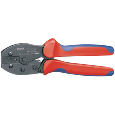 Draper Knipex 97 52 38SB Preciforce Crimping Pliers, 0.25 - 6.0mm, 220mm 41479