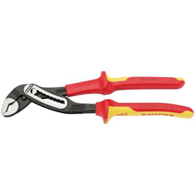 Draper Knipex Alligator 88 08 250UKSBE VDE Fully Insulated Waterpump Pliers, 250mm 32013