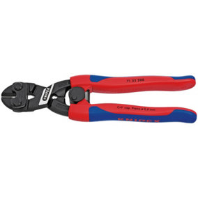 Draper Knipex Cobolt 71 32 200SB Compact Bolt Cutters with Sprung Handle, 200mm 49197