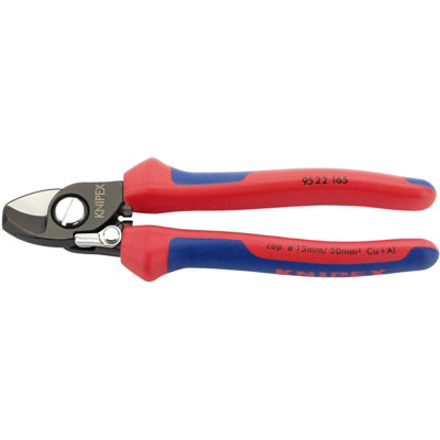 Draper Knipex Copper or Aluminium Only Cable Shear with Sprung Heavy Duty Handles, 165mm 09448