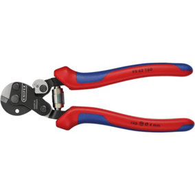 Draper Knipex Wire Rope Cutters with Heavy Duty Handles, 160mm 04598
