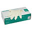 Draper Latex Gloves, Size Medium, White (Box of 100) 30929