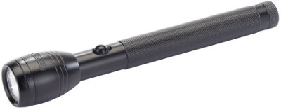 Draper LED Aluminium Hand Torch, 2 x AA Batteries Required 81109