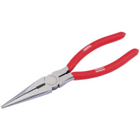Draper Long Nose Plier with PVC Dipped Handle, 200mm 68238