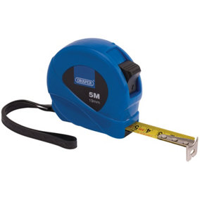 Draper Measuring Tape, 5m/16ft x 19mm, Blue 75881